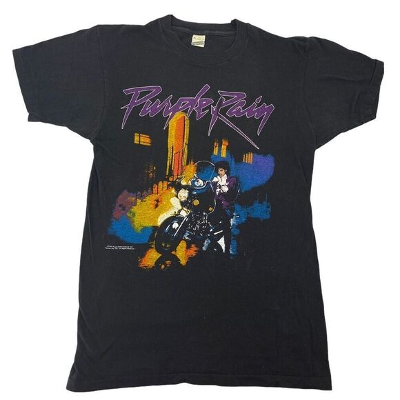 Vintage 80s Prince Purple Rain And The Revolution 1984 Screen Stars Stitch L